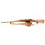 Deactivated WW2 Russian Mosin Nagant M91 Rifle With Accessories